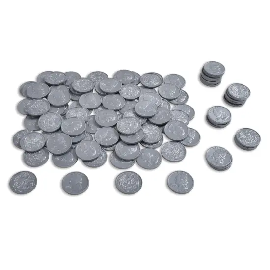 Play Coins - Quarters - Set of 100 {4}