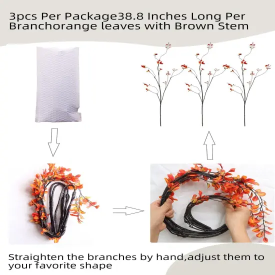 Faux Fall Plant Stems and Branches {2}