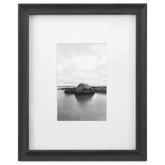 Blick Theo Frame with Mat - Charcoal, 8" x 10" {1}