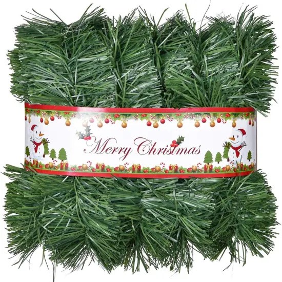 16.5 Ft Christmas Garland Decorations with 50 LED Light {5}