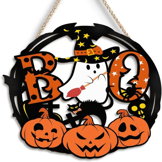 Halloween Decor Front Door Outdoor Decorations {1}