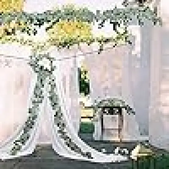 Artificial Eucalyptus Garland Faux Silk Eucalyptus Leaves Vines Handmade {5}