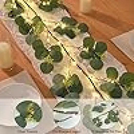 Artificial Christmas Greenery Cedar Tree Garland {4}