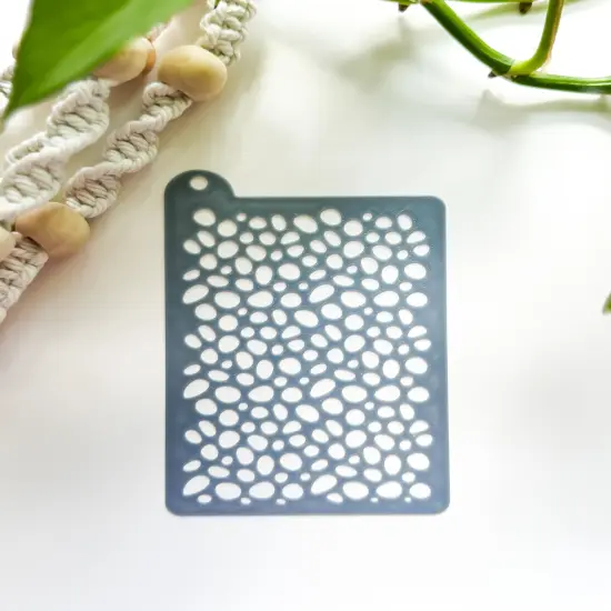 STENCIL "E" | CLAY TOOL {1}