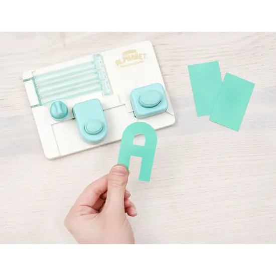 We R Punch Board-Mini Alphabet {5}