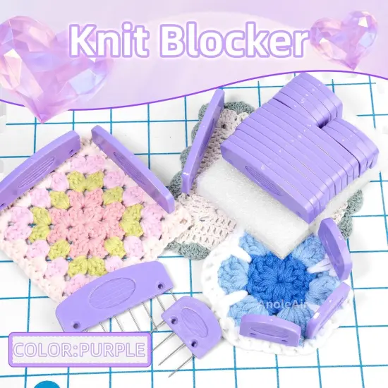 25 Pcs Crochet Blocking Pins Kits {2}