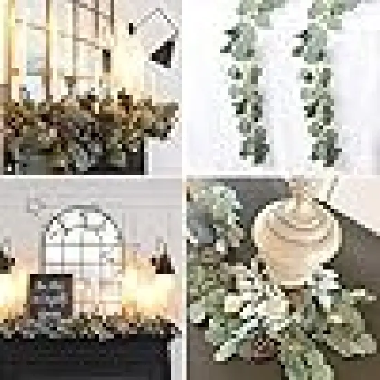 Garland Greenery Wedding Backdrop Arch Wall Decor {4}