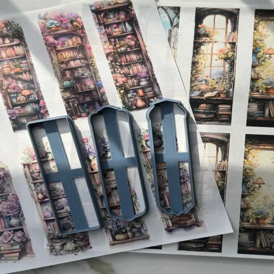 BOOKMARK | RECTANGLE | CLAY CUTTER {2}