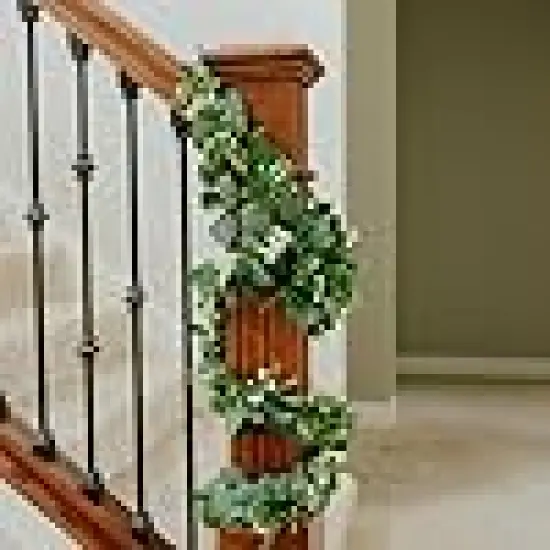 Table Greenery Garland Wreath Vines for Wedding Party Table Bedroom Wall Decor {2}