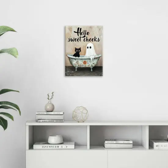 Halloween Ghosts Bathroom Wall Art - 16L'' &times; 12W'' {3}