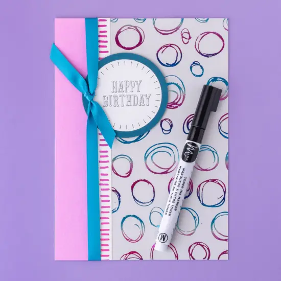 We R Minc Toner Pen-Black, Medium Point {6}