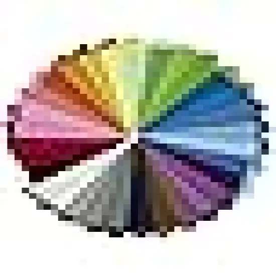 Solid Colors Mixed Fabrics Craft Patchwork Cloths for Sewing {2}