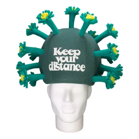 Edge Collections - Green - Unique Virus-Themed Party Hat! {2}