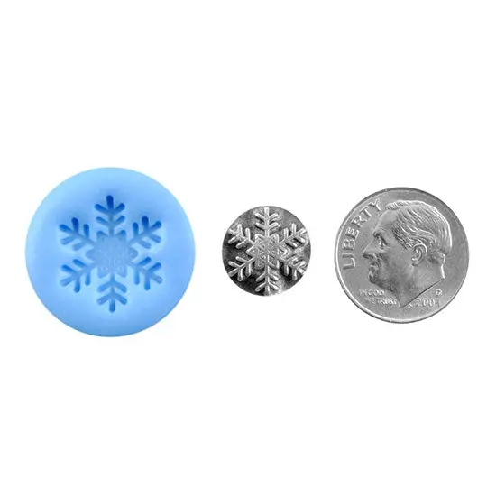 Snowflake "button" Mold {3}