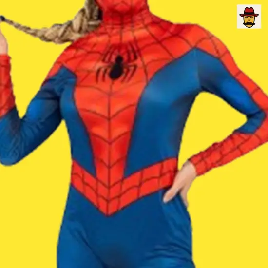 Women Zentai Marvel Spider-Man Jumpsuit Costume Full Body Spandex Suit {3}