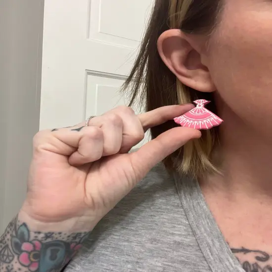 Oriental Folding Fan | Tattoo | Clay Cutter {2}