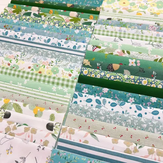 42Pcs 9.8" x 9.8"(25 * 25CM) 21 Colors Cotton Fabric {3}