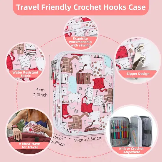 Beginner Yarn for Crocheting and Knitting-Crochet Kit for Beginners {4}