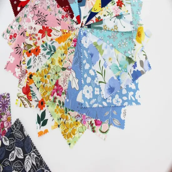 42Pcs 4" x 4" (10cm x 10cm) Pre-Cut Cotton Fabric Squares for Quilting {3}