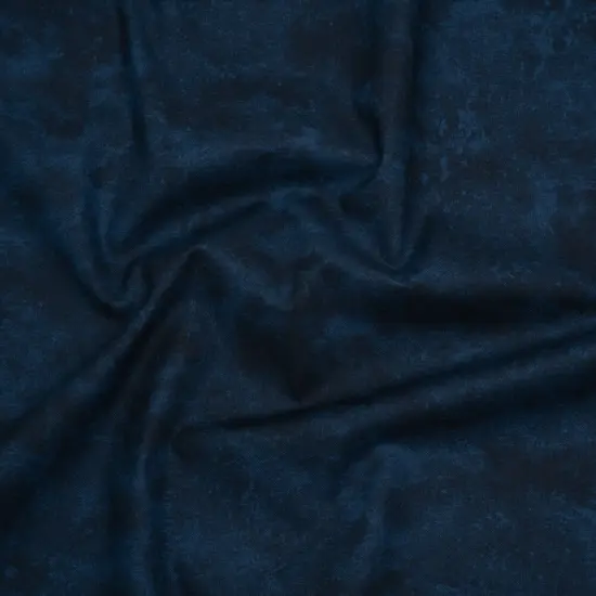 1 Yard Navy Quilting Cotton Toscana Collection Vibrant Abstract Material 44 inch Width {1}