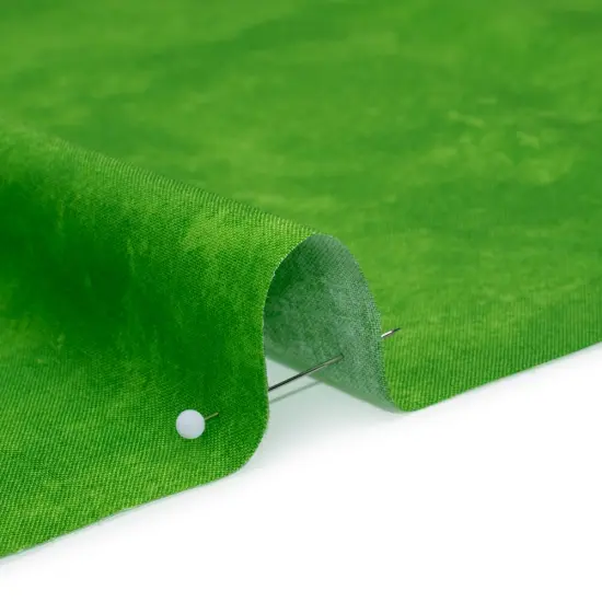 1 Yard Kelly Green Fresco Texture Quilting Cotton Fabric Toscana Collection, 44 Inches Width {2}