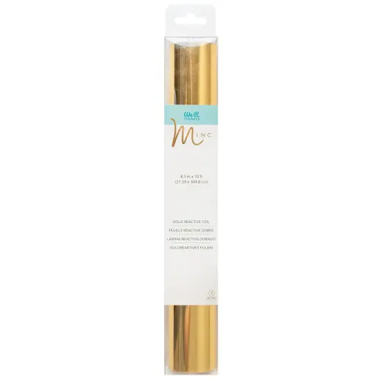We R Minc Foil 8.5"X10'-Gold {1}