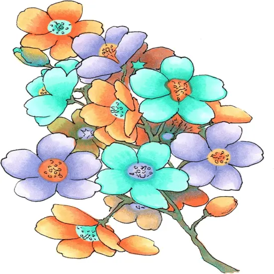 6 Color Dual Tip Art Marker Set - Pale Pastels {3}