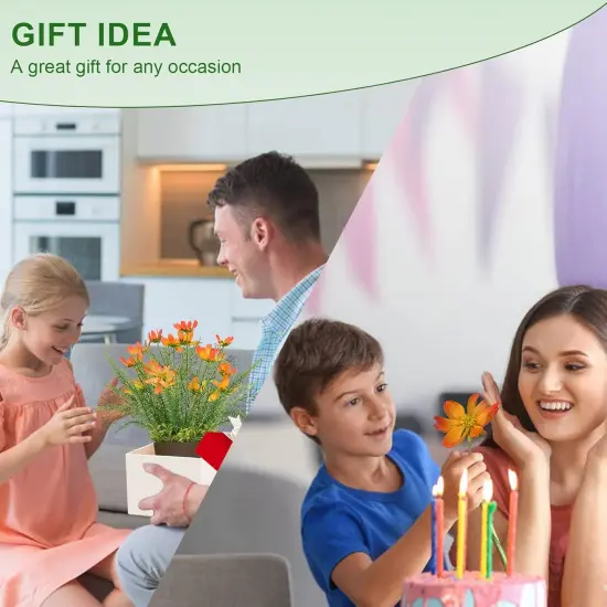 Silk Artificial Flowers Coreopsis Faux Flowers {4}