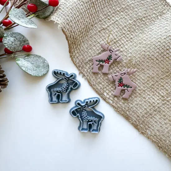 MOOSE | CHRISTMAS 2024 | CLAY CUTTER {1}
