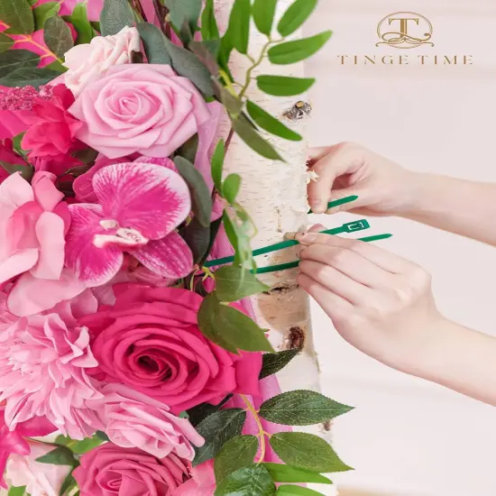 Wedding Arch Silk Floral Arrangements Ceremony Backdrop Bridal Shower Outdoor Party Decor {1}