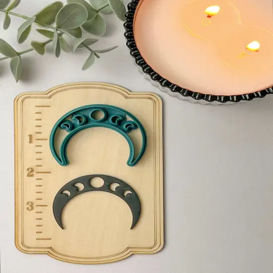 Moon phase Crescent | Celestial Clay Cutters {4}