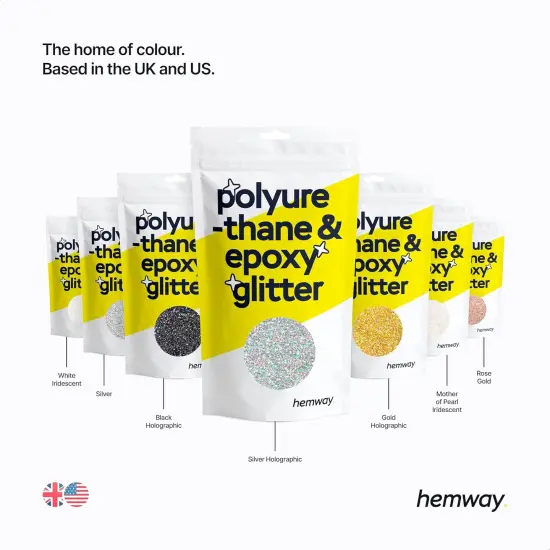 Polyurethane & Epoxy Resin Glitter {6}