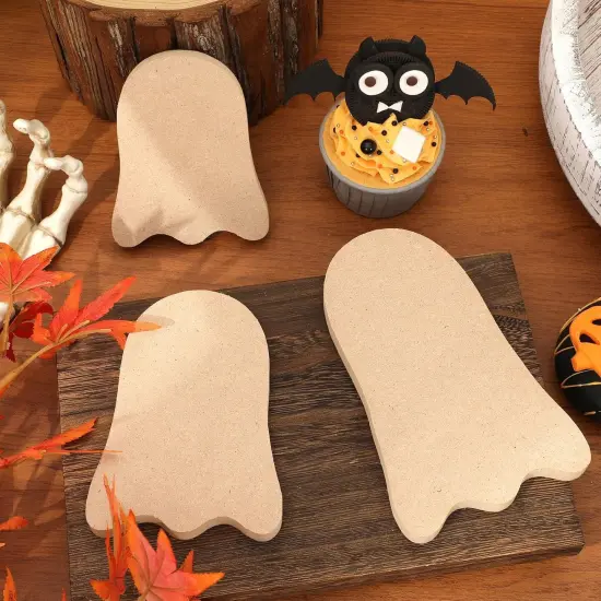 6Pcs Halloween Wooden {3}