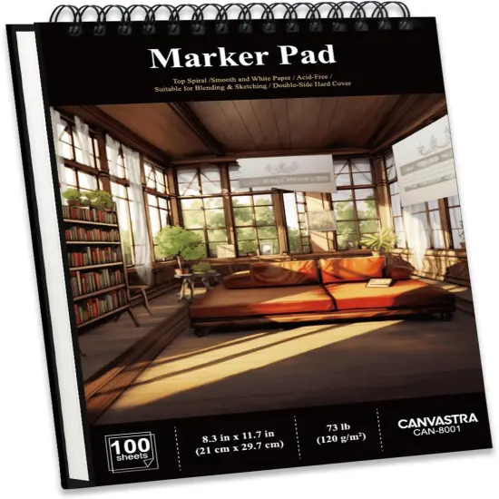 Marker Paper Sketchbook {1}