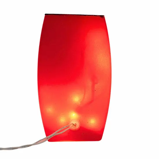 Stony Creek 7.75 In Frequent Flyer Pre-Lit Med Vase Halloween Lighted Glass Accent , Halloween Decor Halloween Witches Hat Spider Moon Witch Legs {2}