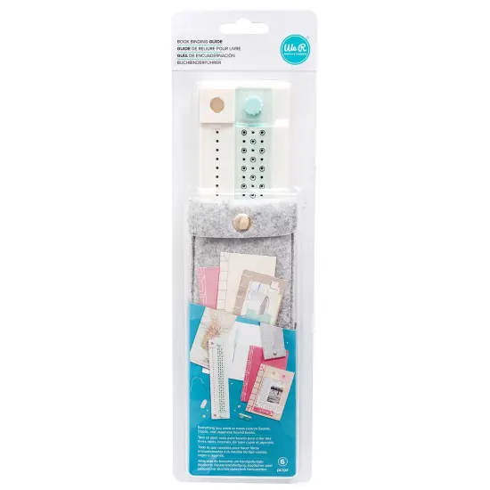 We R Journal Book Binding Punch Guide-6 Pieces {1}