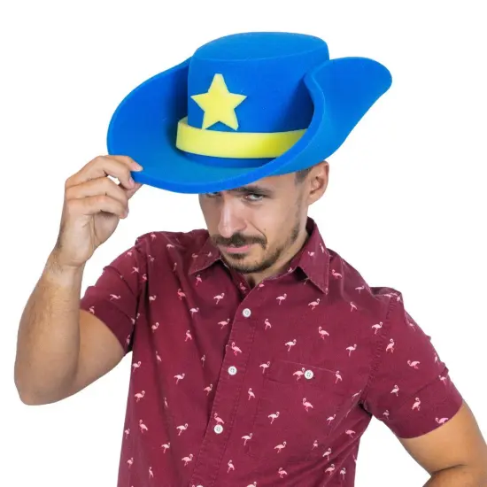 Edge Collections - Blue - Festive Cowboy Hat for Celebrations and Events! {2}