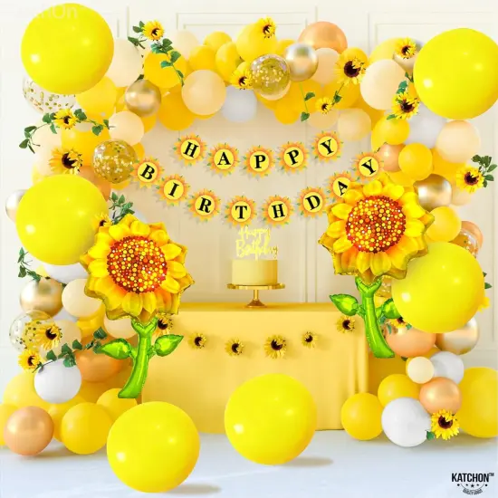 Sunflower Birthday Party Decorations {6}