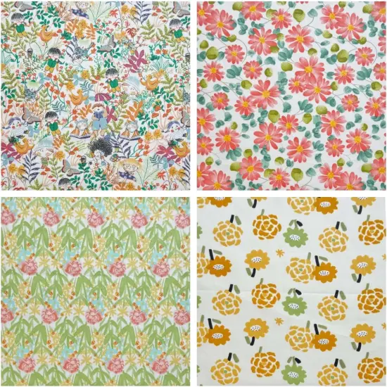 56Pcs Layer Cakes 10 inch Pre-Cut Fabric Squares for Quilting {3}