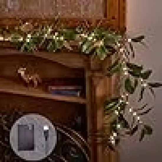 Artificial Plant Vine Garland with Lights Battery Operated {1}