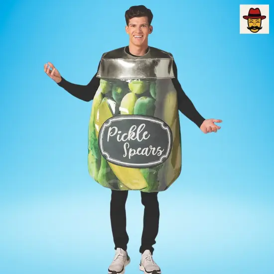 Pickle Jar Costume Funny Tunic Perfect for Halloween Parties {2}
