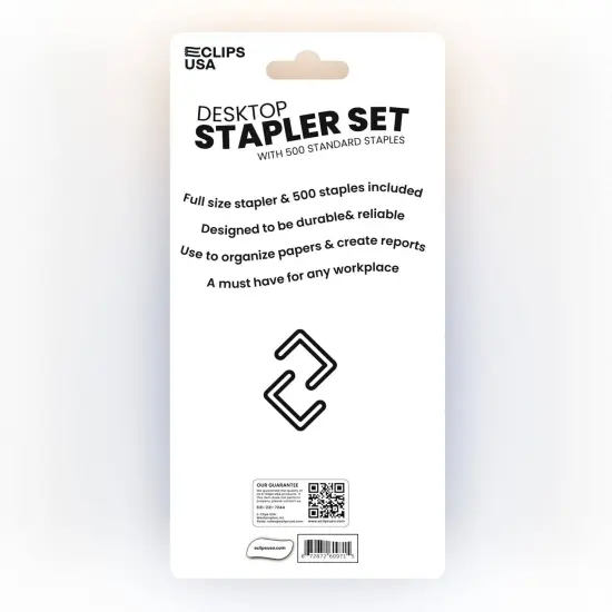 Stapler Set with 500 Staples, 20-Sheet Capacity &ndash; 48 Sets {4}