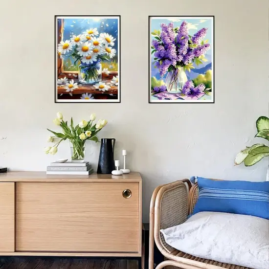 4 Pack 5D Diamond Painting Kits for Adults {4}