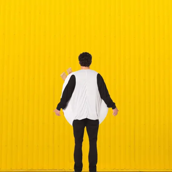 Funny Pho Noodle Bowl Adult Costume with 3D Chopsticks for Halloween and Parties {6}