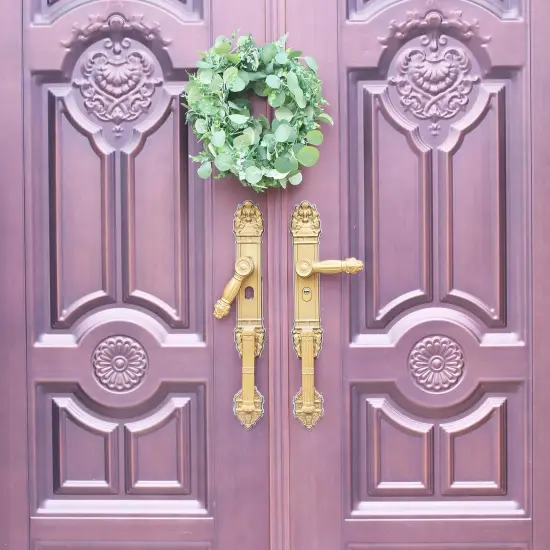 Silver Dollar Eucalyptus Leaves Hanging Vines {6}