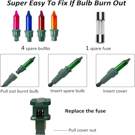 Christmas Mini String Lights - 30FT, 150 Lights (Multicolored) {2}