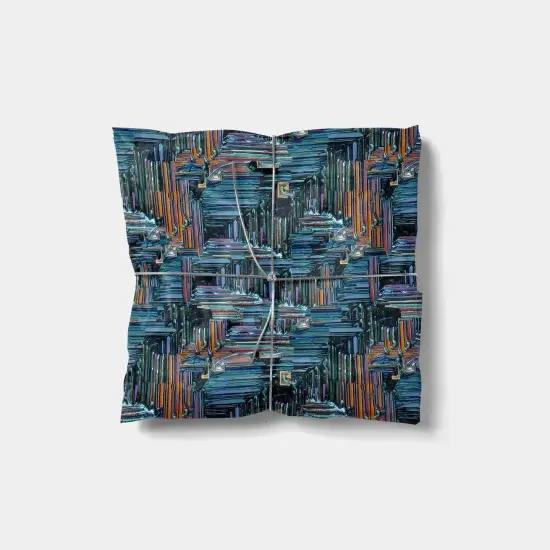 Bismuth Crystals Gift Wrap {1}