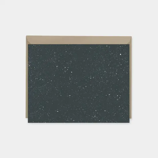 Speckled Anthracite Note Cards {1}