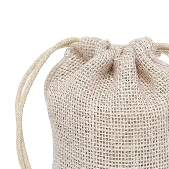 Colored Jute Bag 6" x 10" Spacious and Versatile {6}