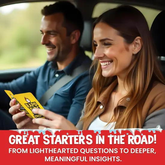 Rapid Fire Conversation Cards Game for Couples I 250 Cards {6}